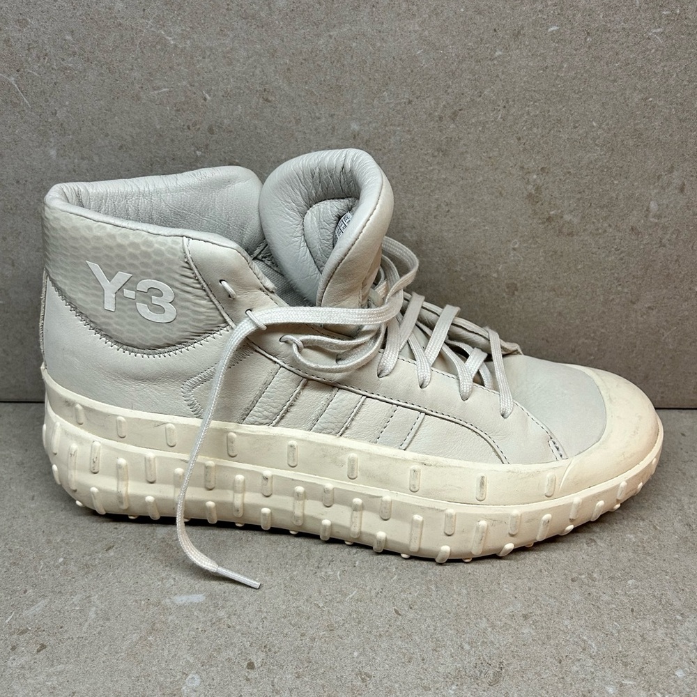 White Adidas Y-3 Yohji Yamamoto New Limited Edition Sneakers High Top Boots